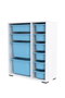 Hanah Home Zen 2D2K6U Blanco y Azul